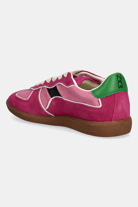 Παπούτσια Σουέτ sneakers Nokwol August Dark Rose August.Dark.Rose ροζ