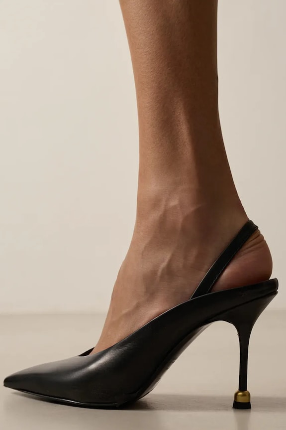 Vanda Novak stilettos de piele Milly Milly.Deep.Black