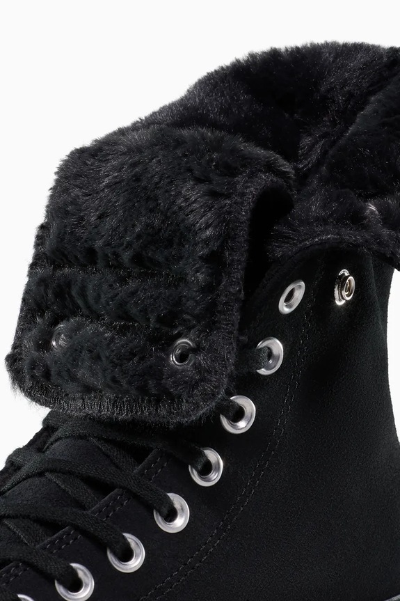 Superge Converse Chuck Taylor All Star Star Fold Over Lift črna A15229C