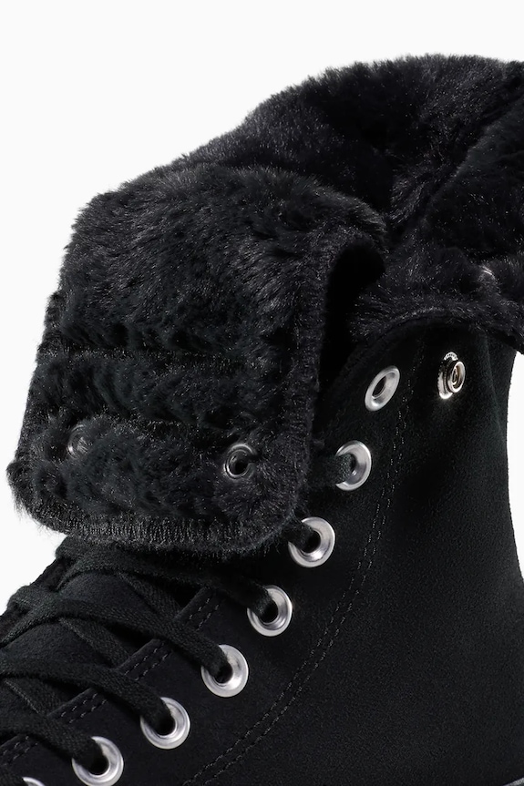 Superge Converse Chuck Taylor All Star Star Fold Over Lift črna A15229C