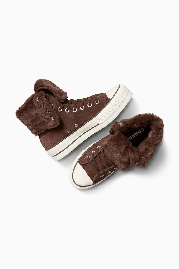 Високи кецове Converse Chuck Taylor All Star Star Fold Over Lift A15230C