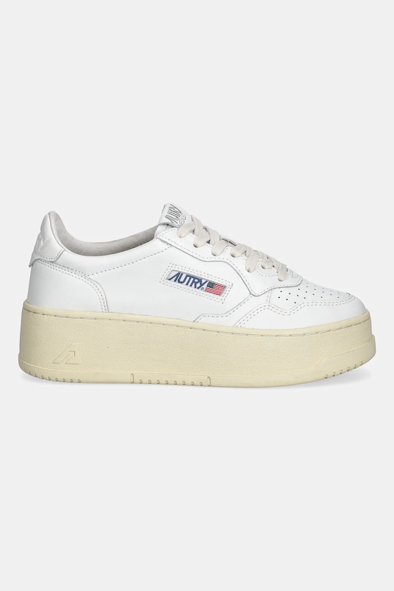 AUTRY sneakersy skórzane Platform A1UNPTLWLL15 biały AA00