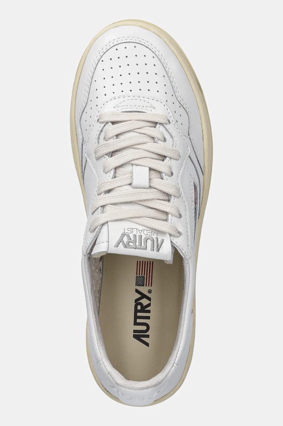 AUTRY sneakersy skórzane Platform biały A1UNPTLWLL15