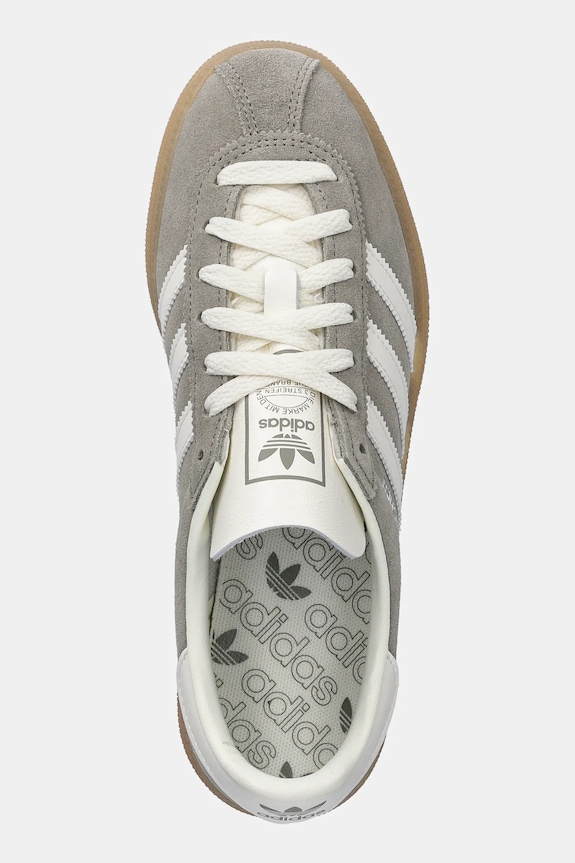 adidas Originals suede sneakers MUENCHEN W gray JS3990