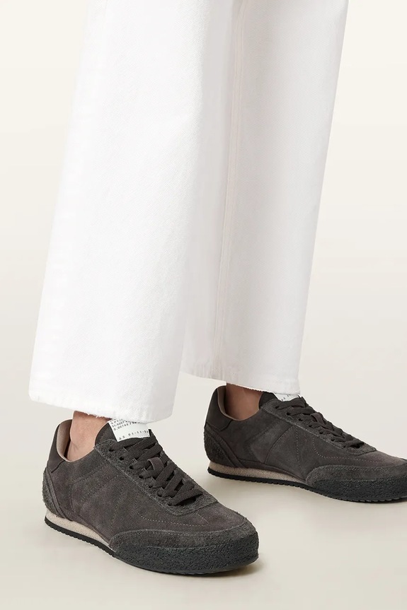 Кожаные кроссовки AllSaints Harri Sneaker W090FD