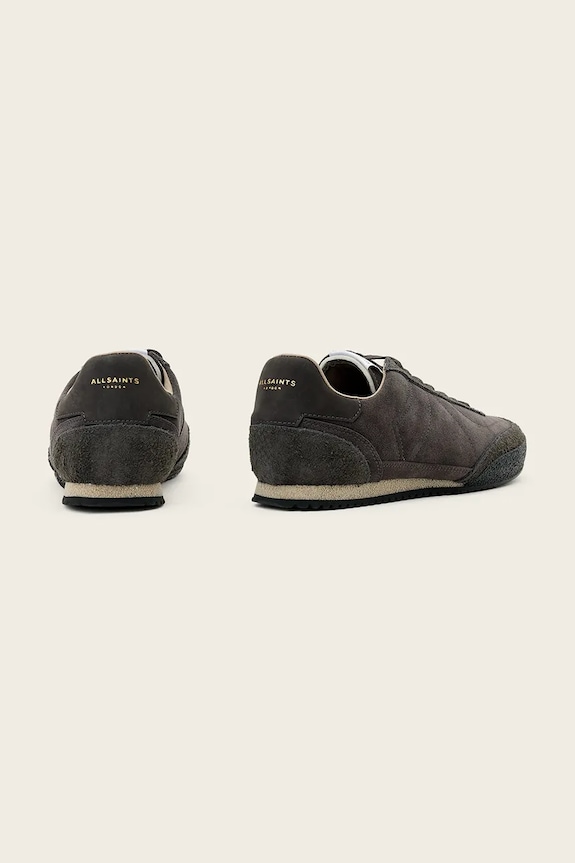Обувь Кожаные кроссовки AllSaints Harri Sneaker W090FD коричневый