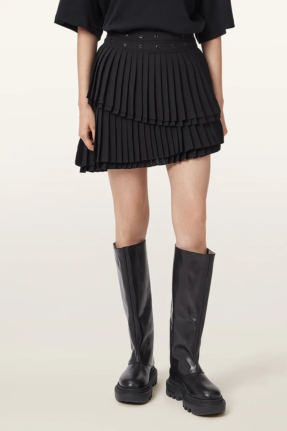 Δερμάτινες μπότες AllSaints Maxie Boot W064FD
