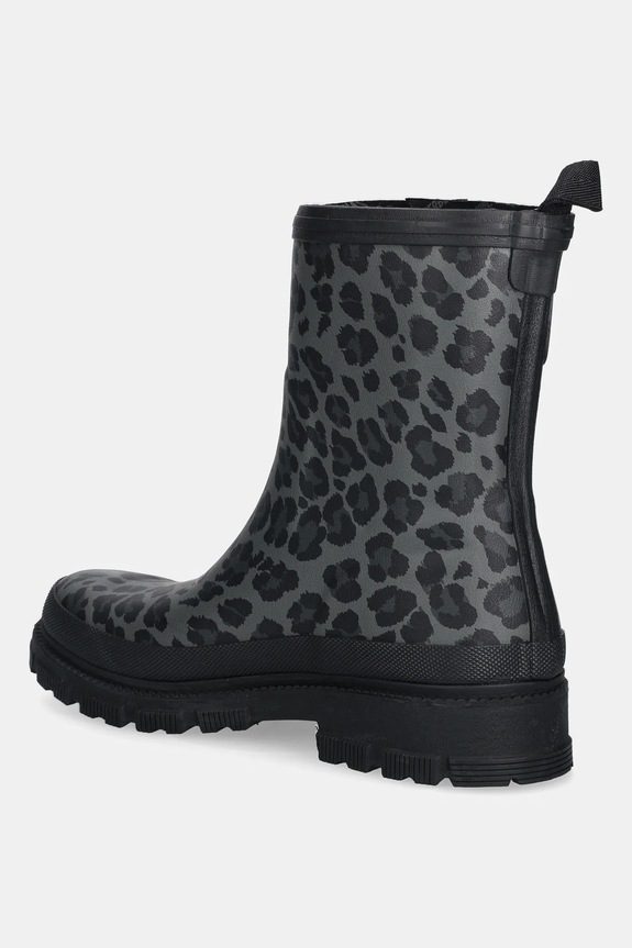 Scarpe Verbenas stivali di gomma LINA MATE COMBI ANIMAL 9302190945.BLACK grigio
