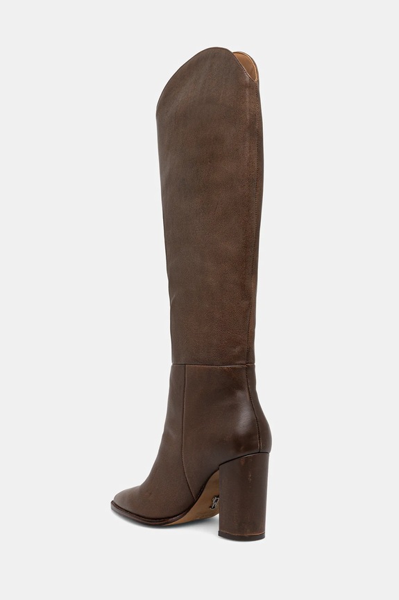 Încălțăminte Steve Madden ghete de piele Bixby 11004834.336 maro