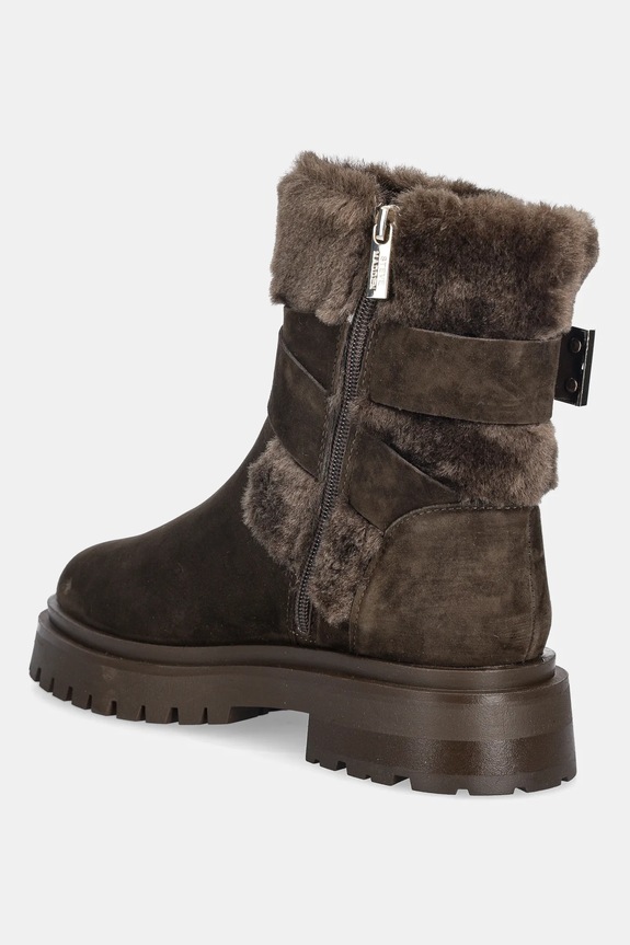 Obuwie Steve Madden botki Lodge 11004980.205 brązowy
