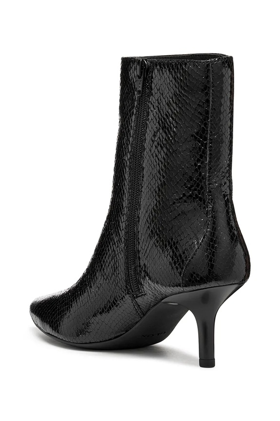 Geox stivaletti alla caviglia in pelle D KLEOPY B nero D56YBB.000KY.C9999