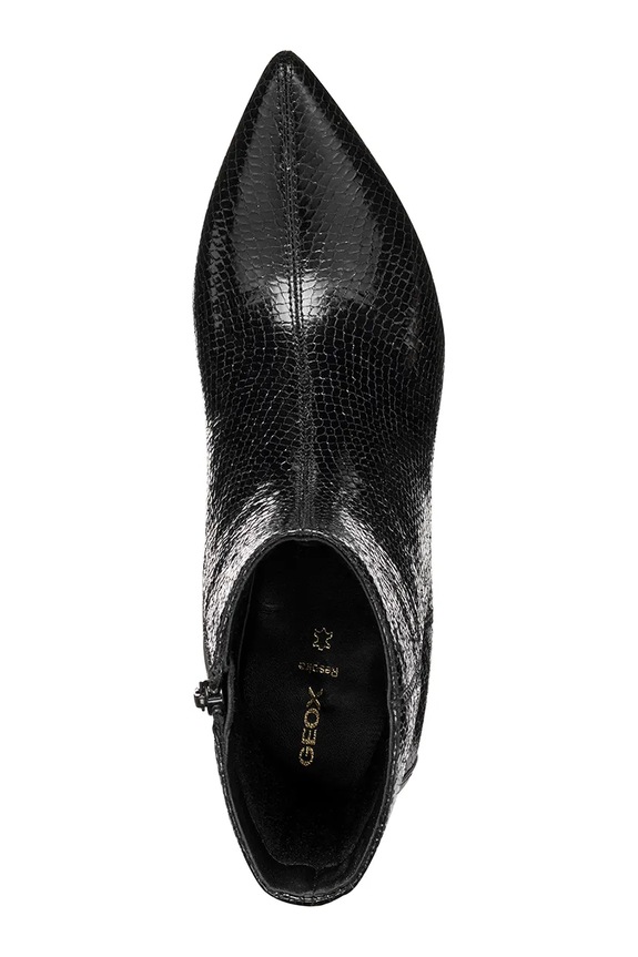 Geox stivaletti alla caviglia in pelle D KLEOPY B D56YBB.000KY.C9999 nero