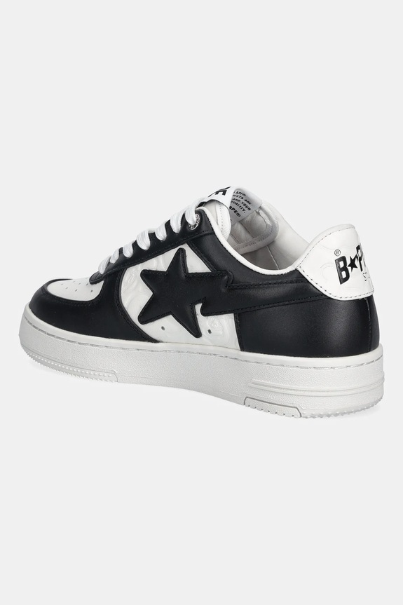 Shoes A Bathing Ape leather sneakers BAPE STA #3 1L30291304 black