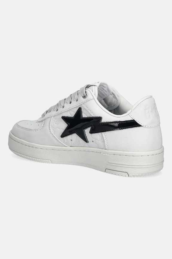 Boty Kožené tenisky A Bathing Ape BAPE STA #4 1L30291309 bílá
