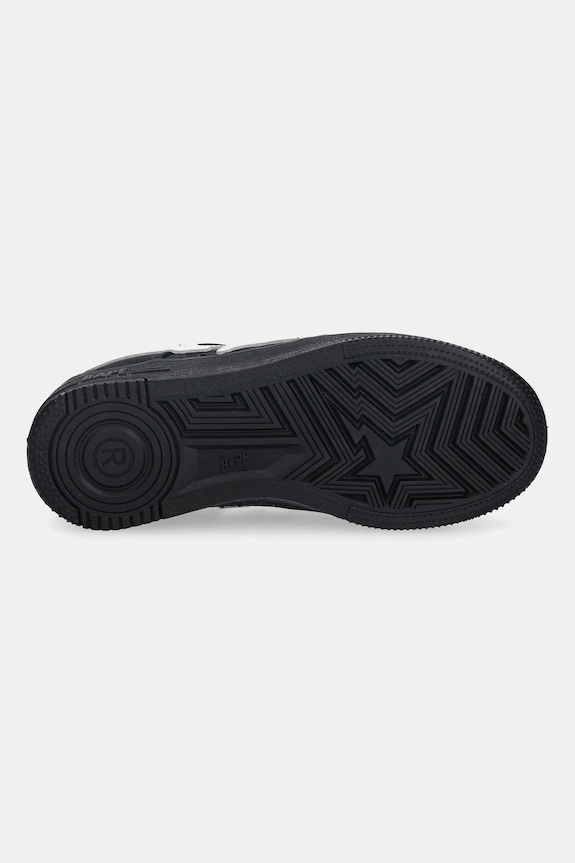 A Bathing Ape sneakersy skórzane BAPE STA #4 1L30291309 czarny