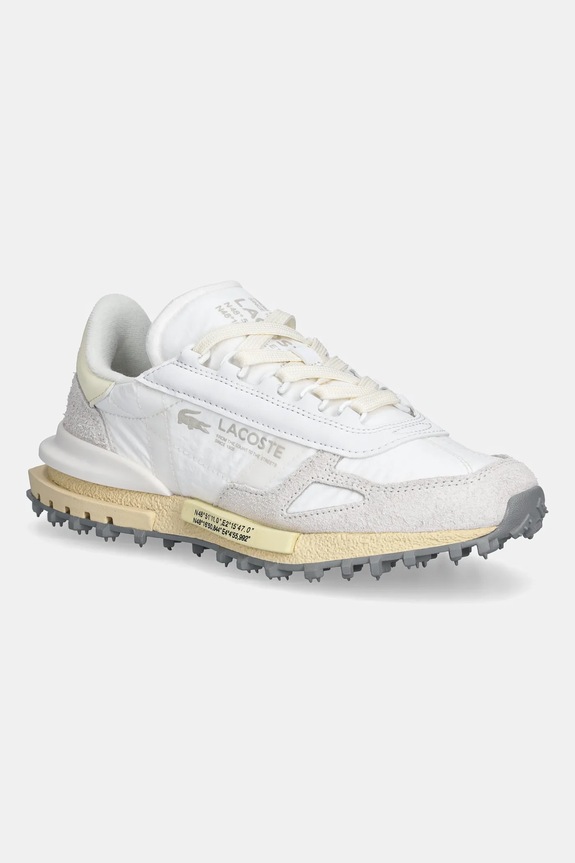 Lacoste sneakersy Elite Active tekstylny biały 50SFA0076