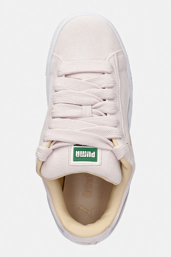 Замшевые кроссовки Puma Suede XL розовый 395205.D