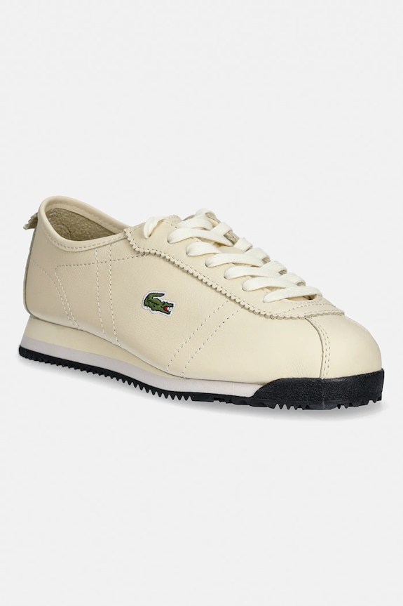 Кожаные кроссовки Lacoste Club-Low Sneakers остальные бежевый 50SFA0061
