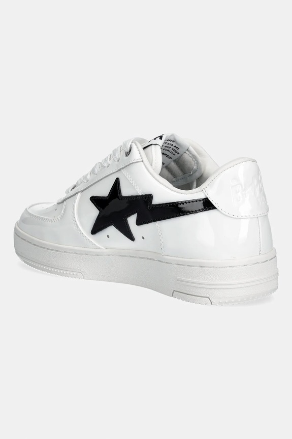 Obuwie A Bathing Ape sneakersy skórzane BAPE STA #1 001FWL802301L biały