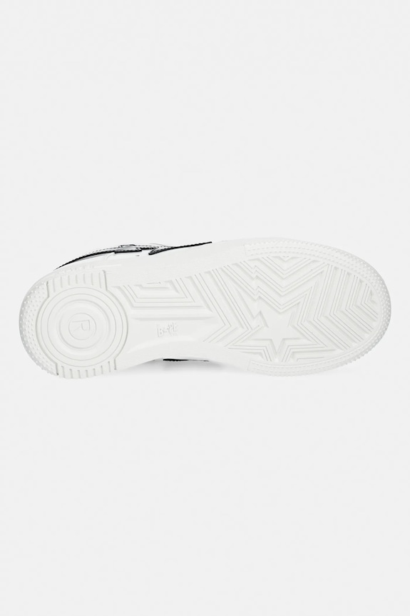 A Bathing Ape sneakersy skórzane BAPE STA #1 001FWL802301L biały