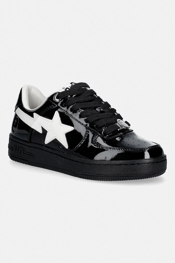 A Bathing Ape sneakersy skórzane BAPE STA #1 niska czarny 001FWL802301L