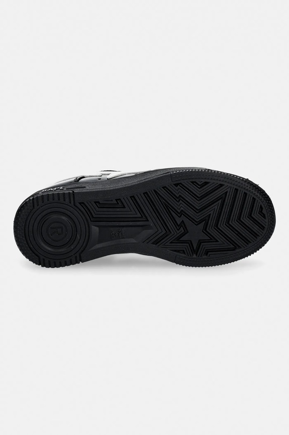 A Bathing Ape sneakersy skórzane BAPE STA #1 001FWL802301L czarny