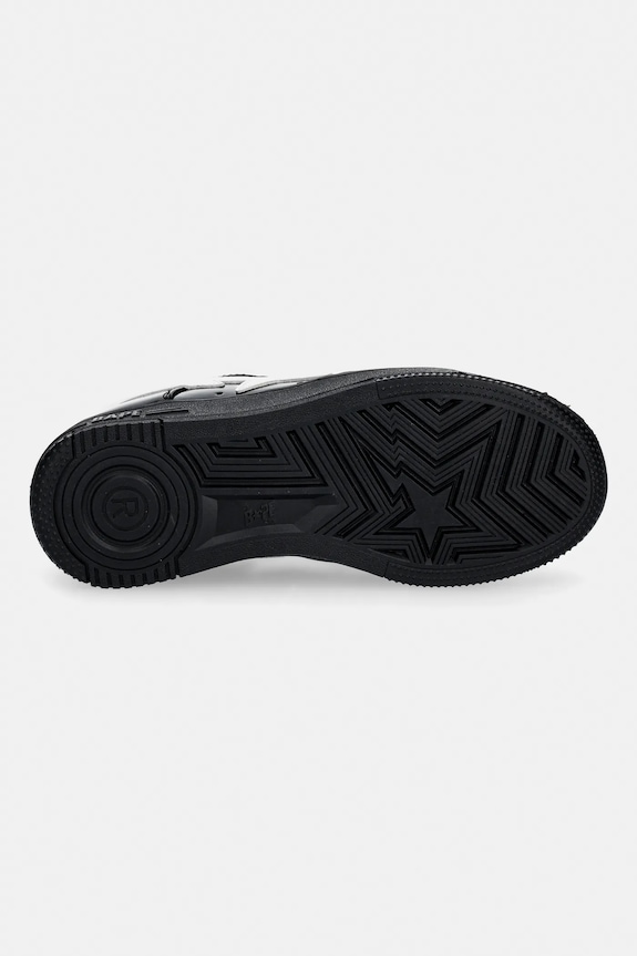 A Bathing Ape sneakersy skórzane BAPE STA #1 001FWL802301L czarny