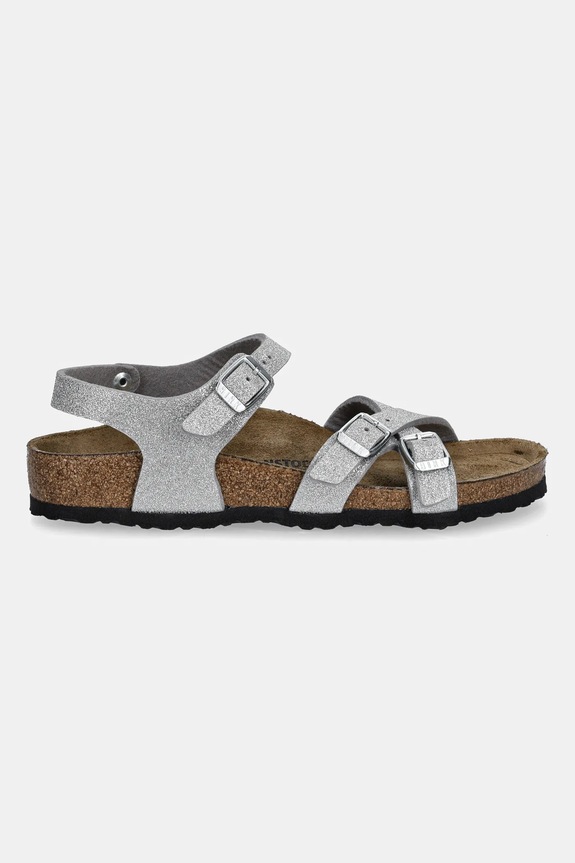 Detské sandále Birkenstock Kumba 1030536.24.35 strieborná SS26