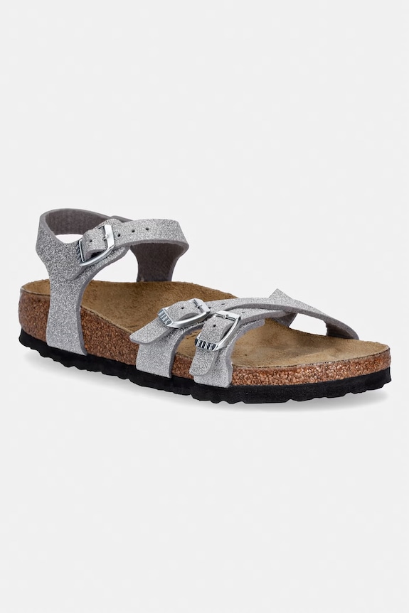 Otroški sandali Birkenstock Kumba srebrna 1030536.36.39