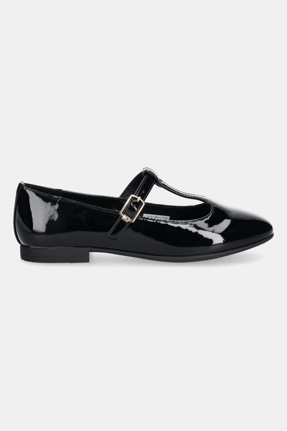 Otroške balerinke Tommy Hilfiger T3A3.34000.35.40 črna AW25