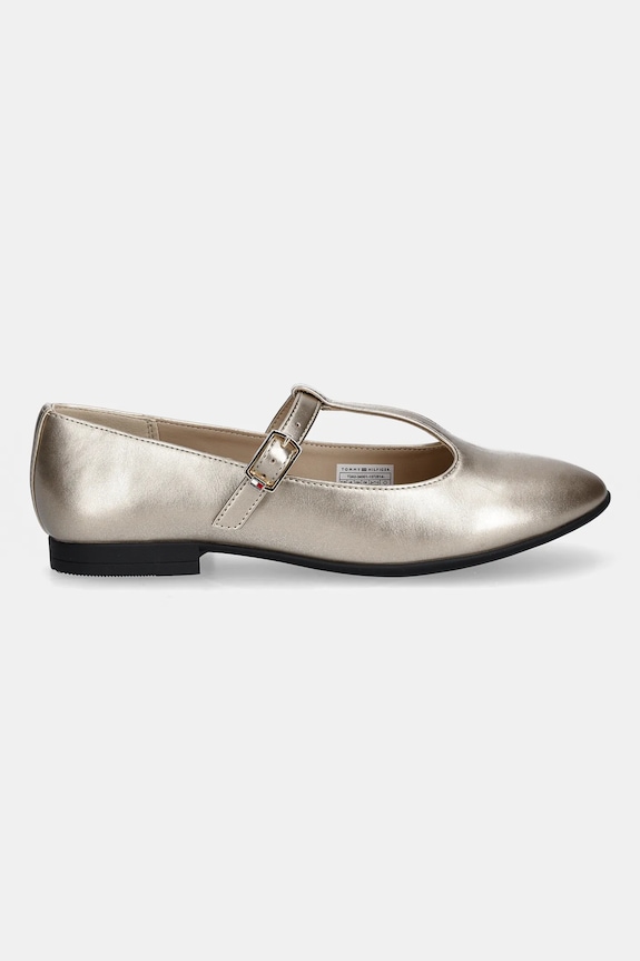 Παιδικές μπαλαρίνες Tommy Hilfiger T3A3.34001.35.39 μπεζ AW25
