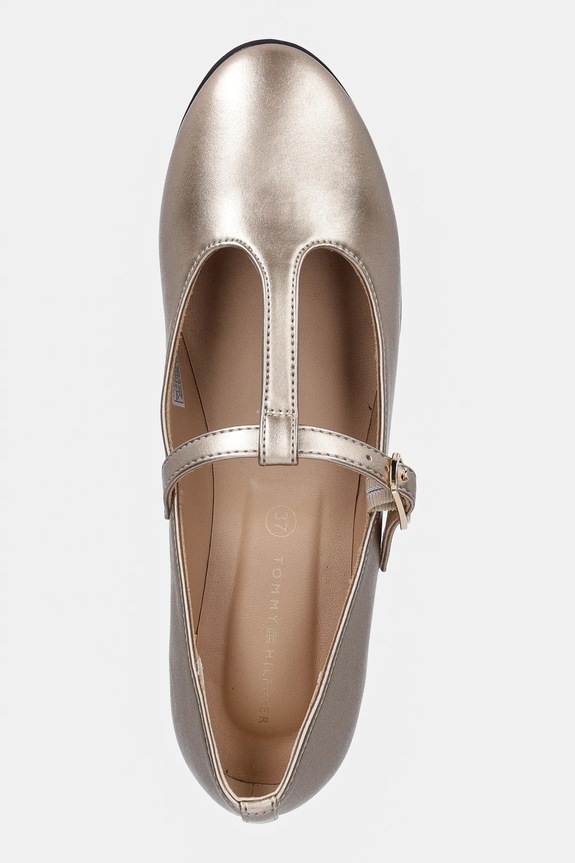 Παιδικές μπαλαρίνες Tommy Hilfiger μπεζ T3A3.34001.35.39