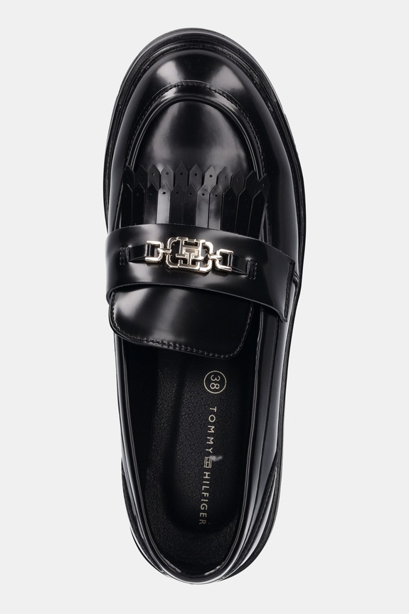 Παιδικά μοκασίνια Tommy Hilfiger μαύρο T3A4.34011