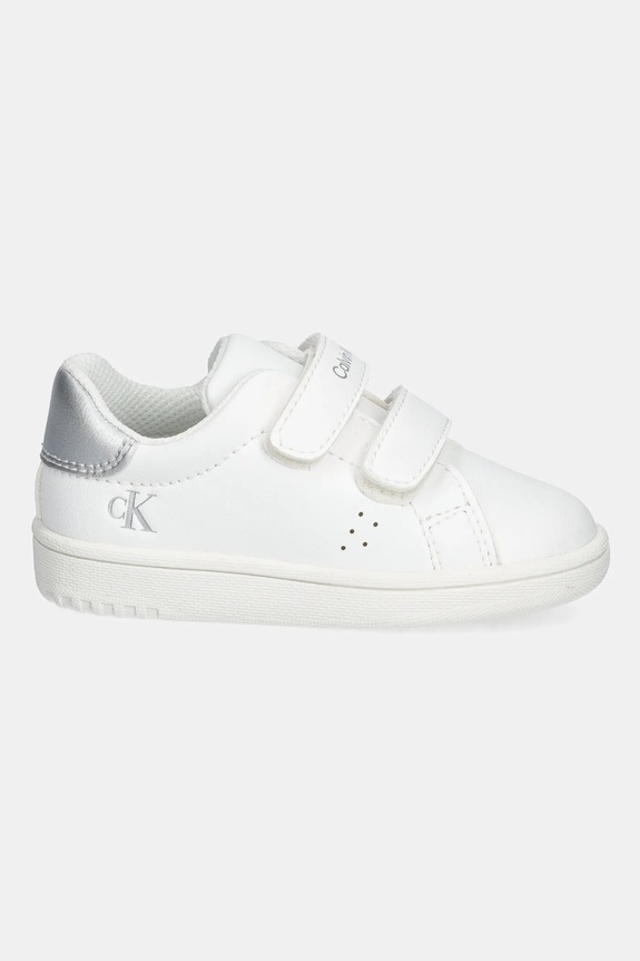 Dječje tenisice Calvin Klein Jeans V1A9.83087 bijela AW25