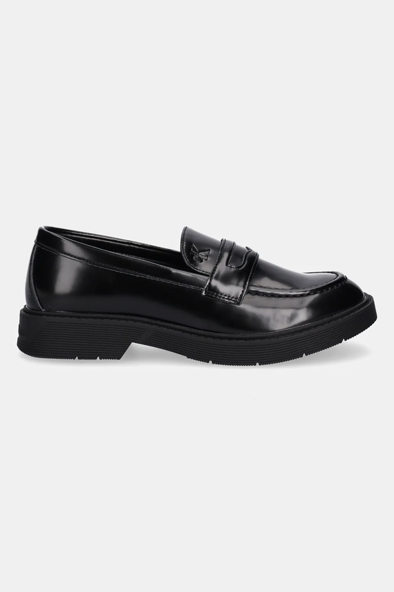 Calvin Klein Jeans gyerek mokaszin V3X4.83181 fekete AW25