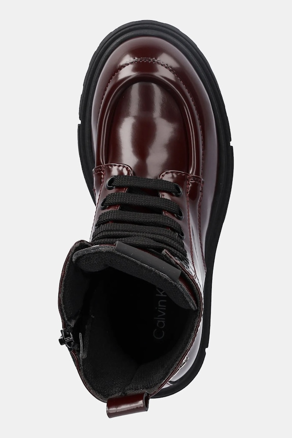 Detské workery Calvin Klein Jeans burgundské V4A5.83132.30.34