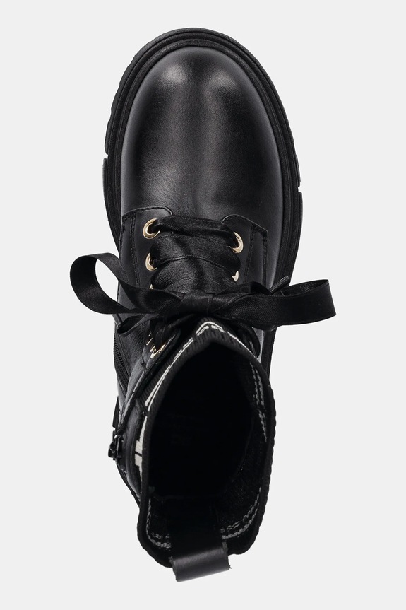 Παιδικές μπότες Elisabetta Franchi μαύρο F4A5.E0422.30.34