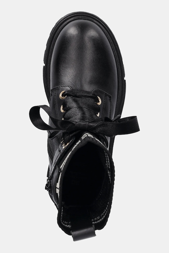 Παιδικές μπότες Elisabetta Franchi μαύρο F4A5.E0422.30.34