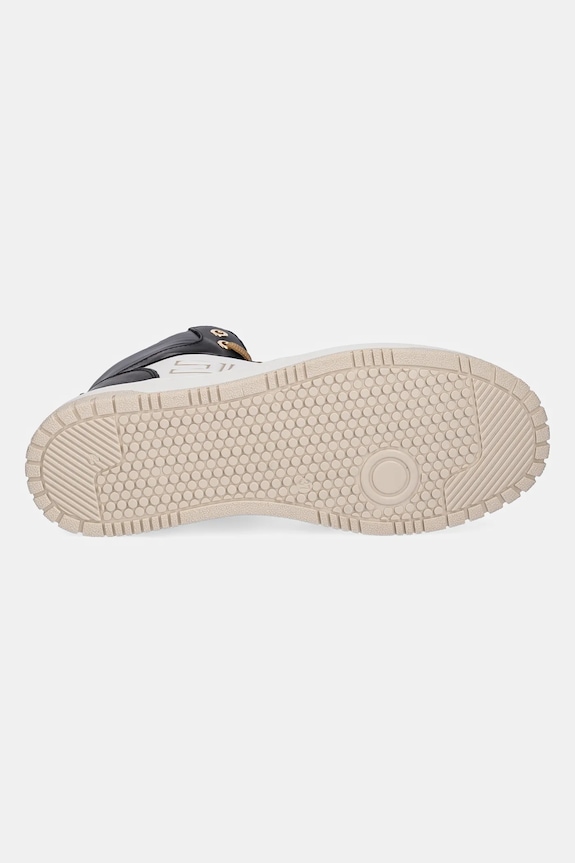 Παιδικά sneakers Elisabetta Franchi F4A9.E0350 καφέ