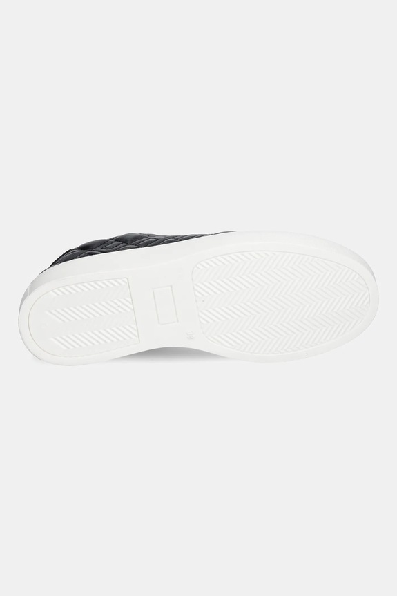 Elisabetta Franchi sneakersy skórzane F4A9.E0357 czarny