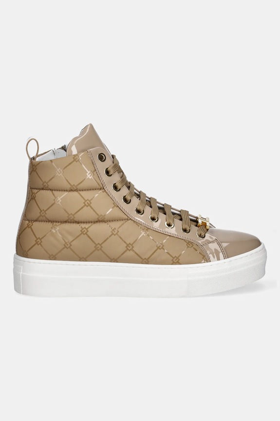 Elisabetta Franchi scarpe da ginnastica per bambini F4A9.E0359 marrone AW25