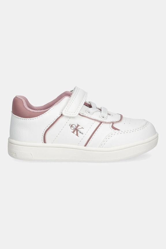 Dječje tenisice Calvin Klein Jeans V1A9.83082 bijela AW25