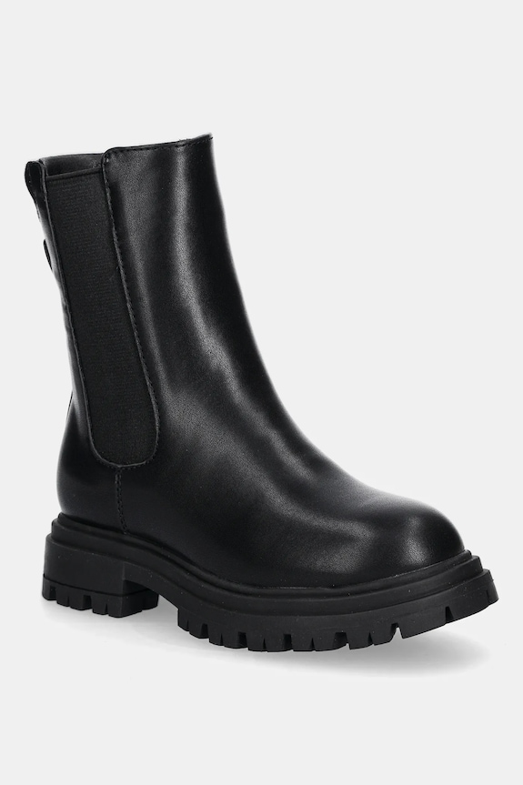 Calvin Klein Jeans botine copii neizolat negru V3A5.83121.30.34