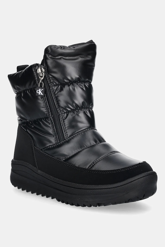 Otroški zimski škornji Calvin Klein Jeans Tekstil črna V3A5.83140.30.34