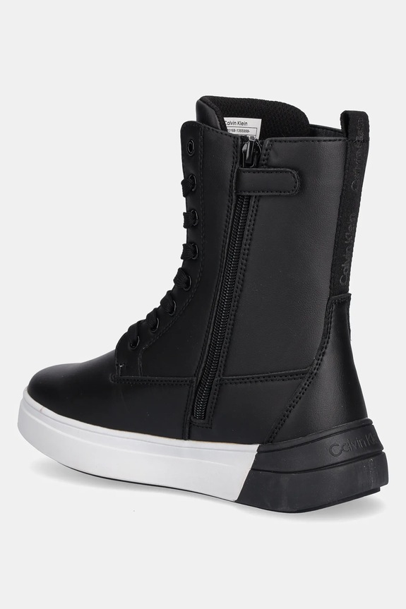 Djevojčice Dječje gležnjače Calvin Klein Jeans V3X5.83168.35.40 crna