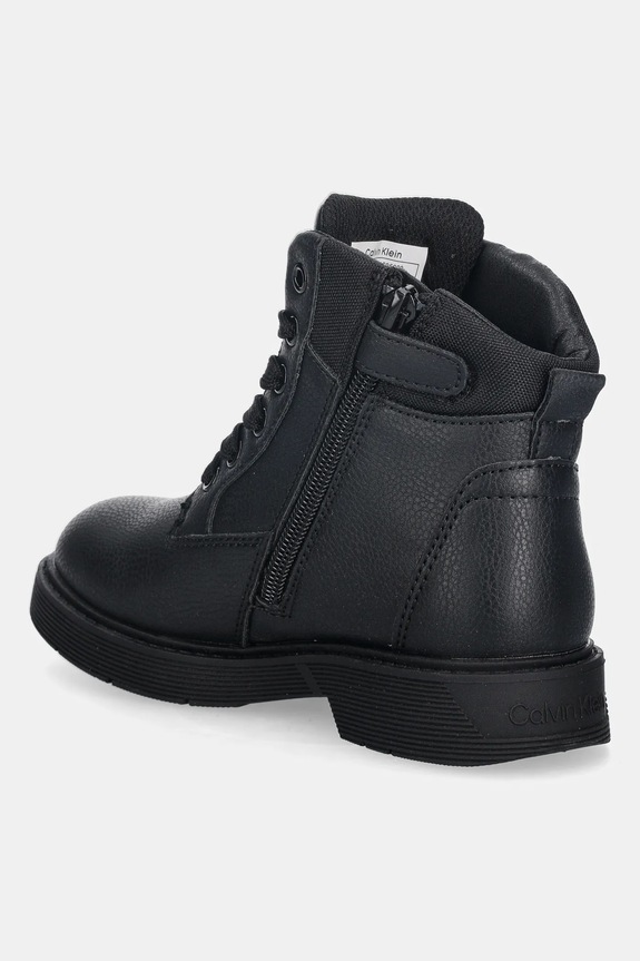 Lány Calvin Klein Jeans gyerek bakancs V3X5.83187.30.34 fekete