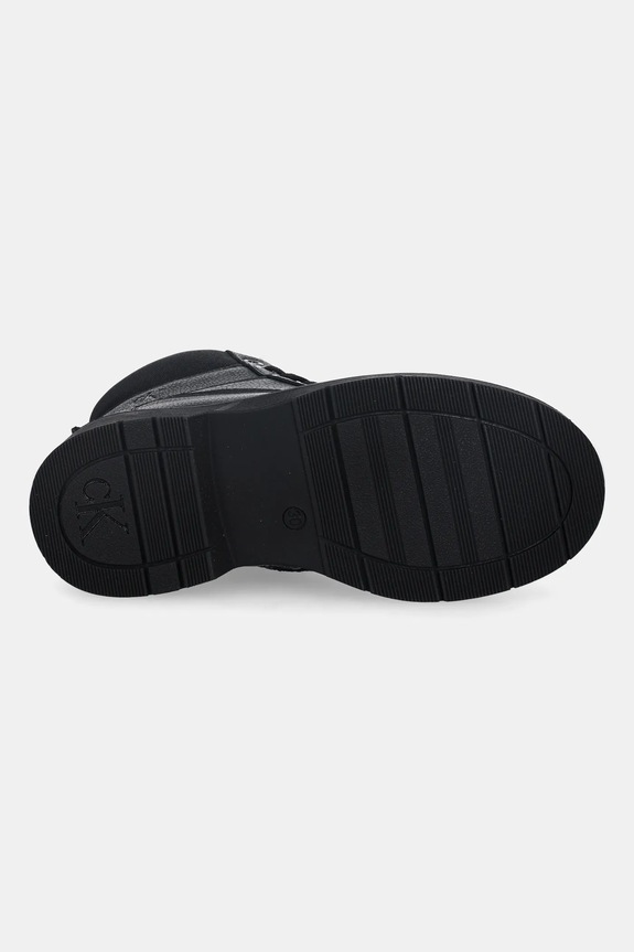 Calvin Klein Jeans gyerek bakancs V3X5.83187.30.34 fekete