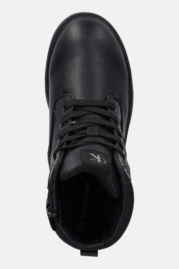 Dječje gležnjače Calvin Klein Jeans crna V3X5.83187.35.40