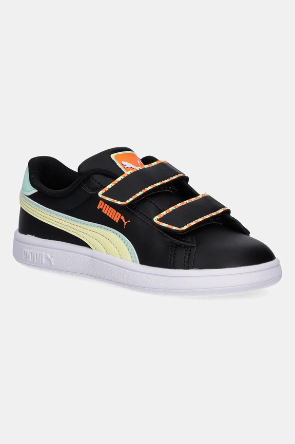 Detské tenisky Puma Puma Smash 3.0 Playdate V Inf Planet friendly čierna 402828