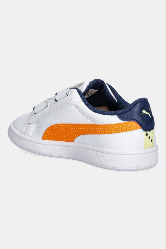 Κοριτσίστικα Παιδικά sneakers Puma Puma Smash 3.0 Playdate V PS 402830 λευκό